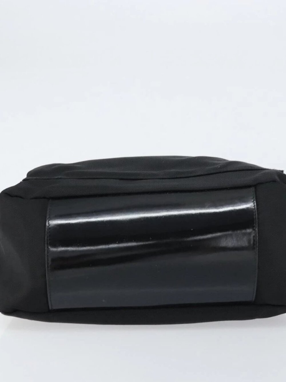 GUCCI Bamboo Hand Bag Nylon Leather Black Silver 000 2404 0509 Auth bs31893 - Picture 5 of 16